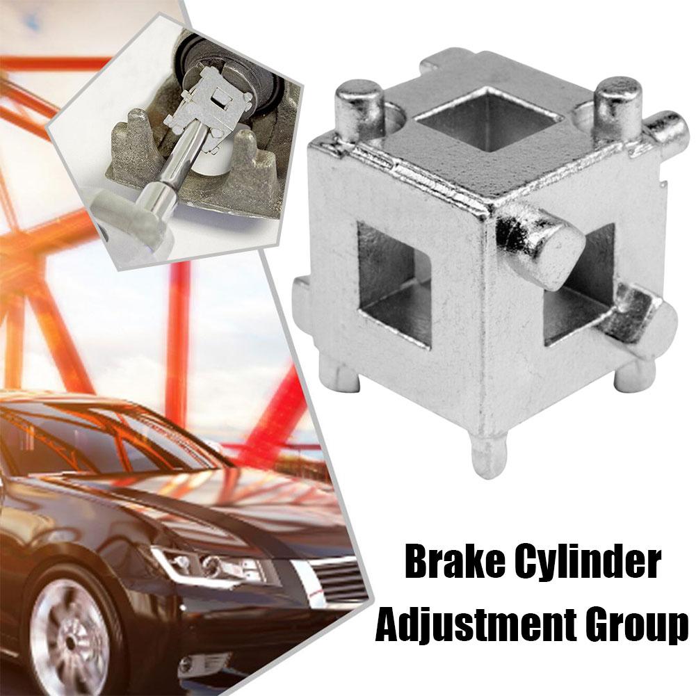 Brake Cylinder Adjustment Group For Vehicles With 4 Wheel Disc Brakes Car Repair Tool Universal Cube Tool Rotates Piston Ba R8W1