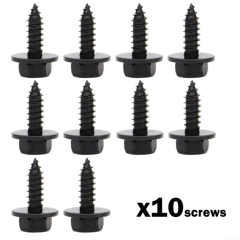 Seal Clips Shield Splash 10x Tillbehör Svart stötfångare