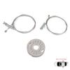 EWR5441 Power Window Lifter Regulator Set Rear Left or Right Door for Kia Sportage MK3 SL 2010-2015 834713W000 834813W000