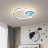 Modern LED Ceiling Light Children's Room Ceiling Light Astronaut Planet Home Decoration Girls and Boys Bedroom Lighting Fixtures