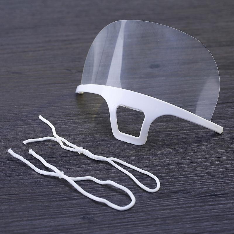 5pcs/lot Transparent Masks Permanent Anti Fog Catering Food Hotel Plastic Kitchen Restaurant Masks Kitchen Tools