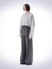 House 072C Shirts Layerd Over Fit T-Shirt Gray