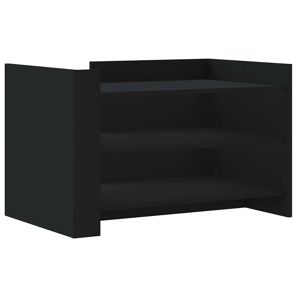 Coffee Table Black 80 X 50 X 50 Cm Particleboard