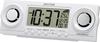 RHYTHM Luid Alarm, Radio-gestuurd, Digitaal, 20 Geluiden & Dubbel Alarm, Geschikt voor Butler Juke, Wit
