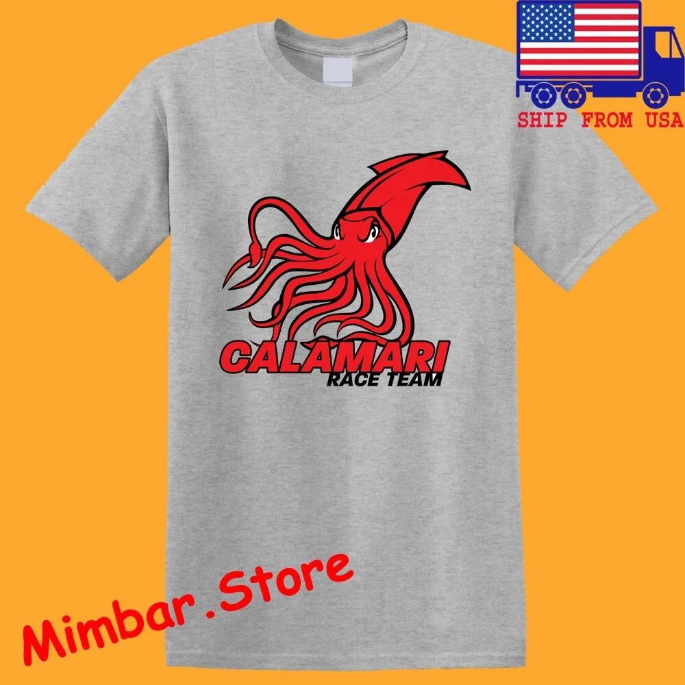 Calamari Race Team Pánske Sivé Veľkosť S-5XL