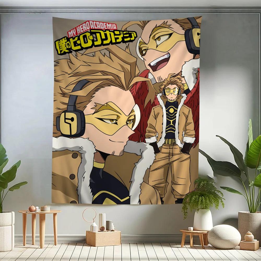 Anime My Hero Academia Hawks Cartoon Wandkleed Wanddecoratie Huishoudelijk Huisdecoratie