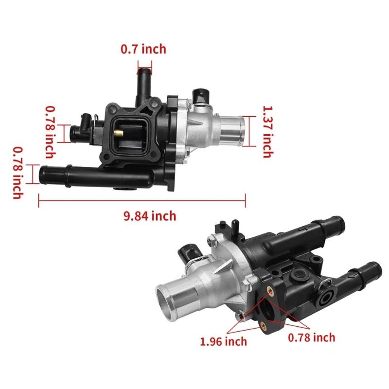 Carcasa termostat lichid de răcire 25192228 55564891 55578419 pentru termostat și carcasă lichid de răcire pentru motor de 1,6 l 1,8 l