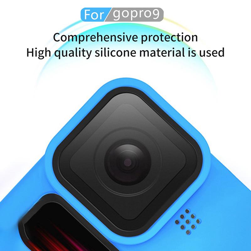 For Hero 9 10 11 12 Black Accessories Case Protective Soft Standard Housing Rubber Silicone Shell Protector For Hero