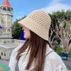 Delicate Texture Women Hat Sun Protection Cap Beach Casual Eye-catching Washable KTB