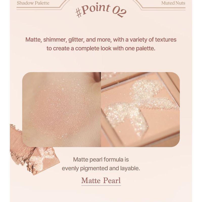 DASIQUE Shadow Palette Muted Nuts Collection