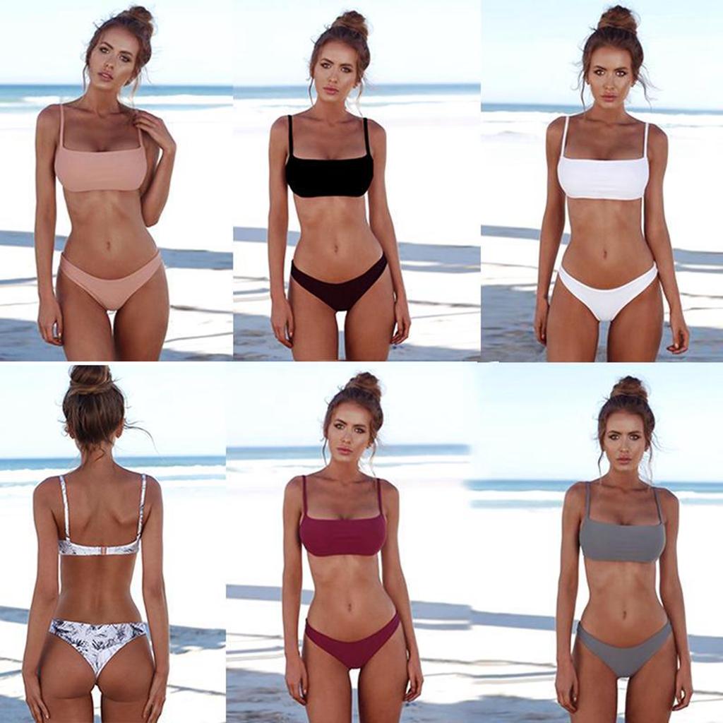 Women's Bandage Bikini Set Push-ups Brazilian Swimwear Beachwear Swimwear