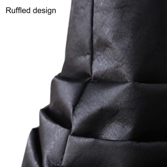 Women Halloween Witch Hat Foldable Adult Black Satin Wizard Hat Halloween Party Costume for Cosplay Carnivals Masquerades