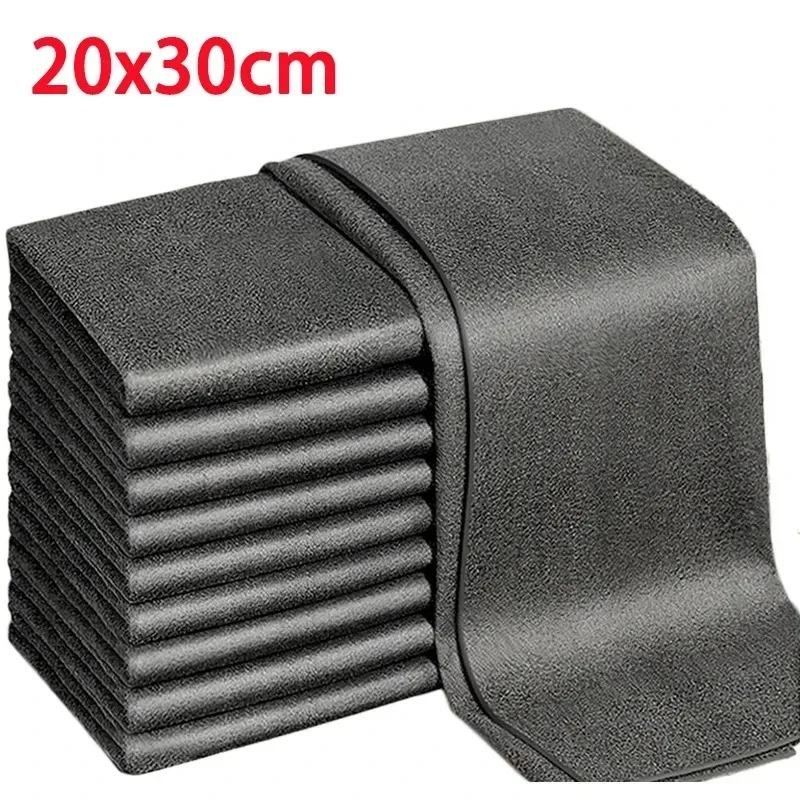 Magic Cleaning Cloth Microfiber Surface Material Instant Polishing Household Cleaning Process Cloth Used For Glass Windows Mirrors Car 10Pcs