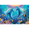 Diamond Painting Lover Dolphins Full Round Diamond Mosaic Embroidery Sale Picture of Rhinestones