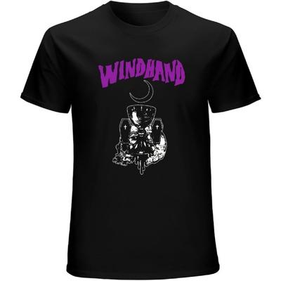 NOTEE Men's Windhand Shirt American Doom Metal Band Music Tour T Shirt T-Shirts Black
