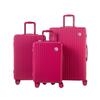 Set of 3 FUSCHIA SHAULA Suitcases