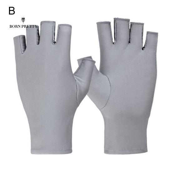 Handige zonbescherming Nagels Ornamenten Handschoenen Ultradunne spandex Brede toepassing