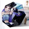 1PC KPop Demon Hunters Automatic Folding Umbrella, Automatic Folding Umbrella with 8 Ribs, Convenient for Outdoor Use 090