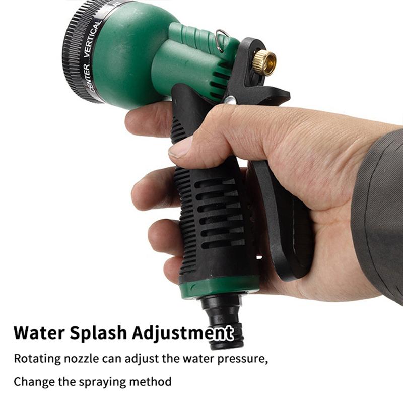 Garden Hose Spray Nozzle Heavy Duty Adjustable 10 Spray Modes High Pressure for Car Washing Yard Watering
