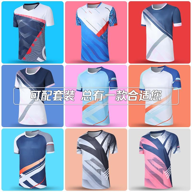 Ensemble de Sport Unisexe à Séchage Rapide Badminton Tennis Volleyball Ping Pong Entraînement Compétition Vêtements Athlétiques