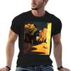 Flix Vallotton Mimosa with Flowers At Cagnes TShirt Novelty Graphic Tee Shirt