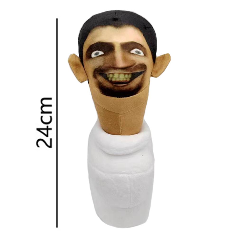 Toilet Plush Stuffed Doll Toys Collectible Gifts for Kids Fans Adults Birthday Bosses Funny Anime Game F