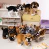 High-Standard 22Cm Superior-Grade Realistic First-Class Pug Premium-Quality French Premium-Quality Bulldog Plush First-Class Toy Premium-Quality