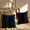 Dark Color Scheme Pillow High-End Sofa Cushion Cover Pillowcase Anti-Dustmite Living Room Sofa Decor Cushion Room