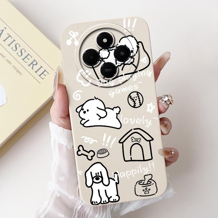 For Xiaomi Poco C75 Case Redmi 14C Cute Dog Panda Cartoon Cover Soft Silicone Phone Case For Xiaomi Redmi 14C PocoC75 C 75 Shell