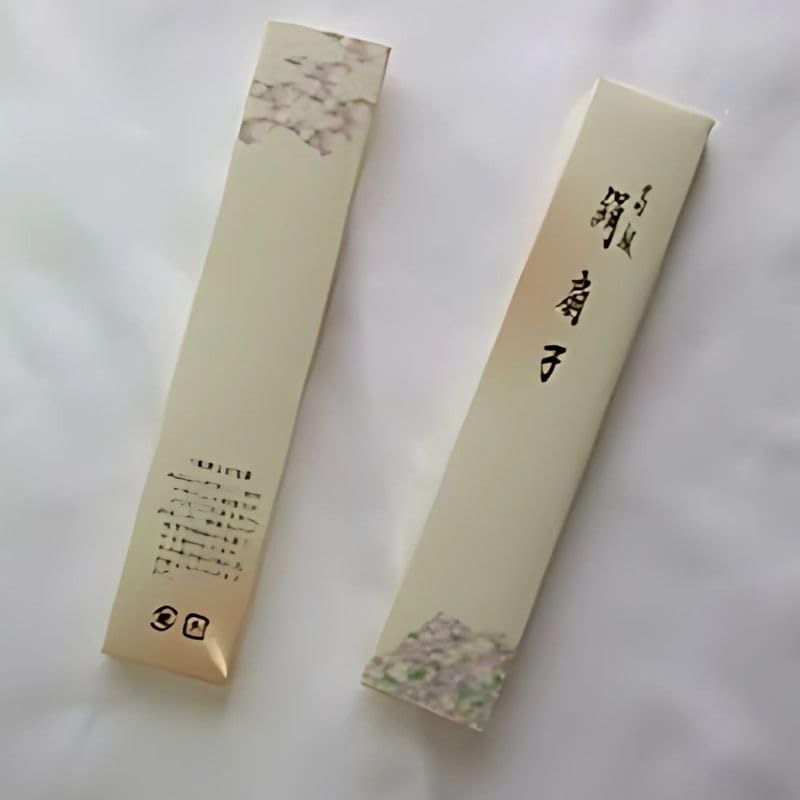 Silk Fan from a Kimono Shop Takehisa Yumeji Fan with Lace Perfect for [Acacia Style] High-quality Ladies' Case/boxed, Gifting! (momo23Y-2BK)