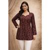 Beautiful Maslin Designer Kurti Set Indian Pakistani Top Tunic Short Kurti Set