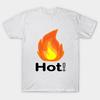 T Shirt Women Flame Fire Caution Watch Out Be Careful Harajuku Print Kawaii Tshirt Summer Short Sleeve Female T-Shirt Top Tee