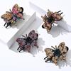 Lady Rhinestone Butterfly Korean Style Hair Clip Duckbill Clip Women Hair Claw Hair Accessories