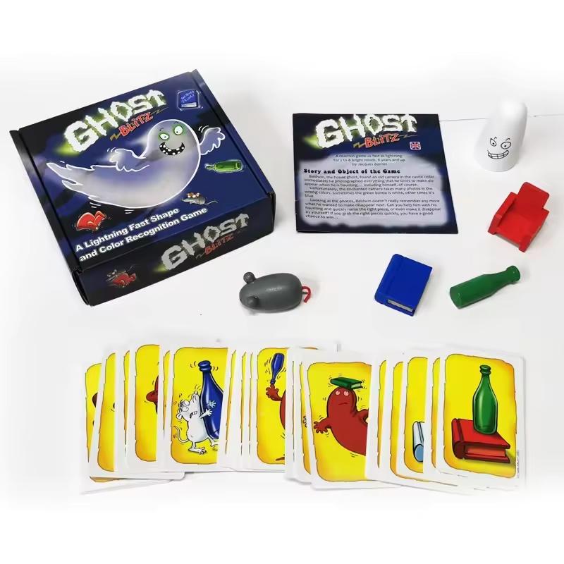 Ghost Blitz Vrienden Bordspel Kaart Speelgoed Zoch Verlag Geistes Blitz Familyspel Kaartspel Set Entertainment Feest Vakantie Cadeaus