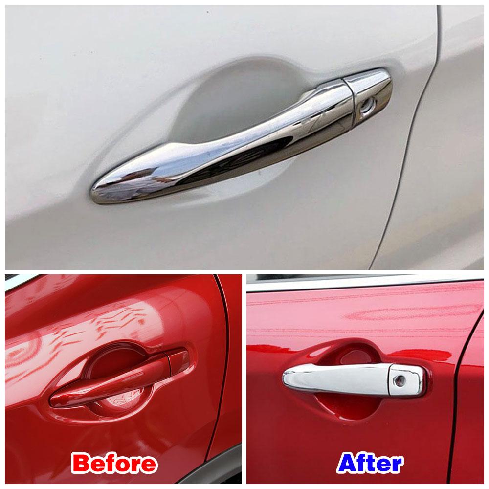 Für Nissan Pulsar C13 2015-2018 Auto Außen Ändern Chrom Türgriff Abdeckung Dekoration Trim Schutz