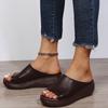 Fashion Flats Women's Platform Slippers 2025 New Woman Shoes Fashion Classical Sandals Summer Cozy Flip Flops Casual Walking Zapatillas