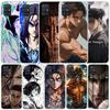 A-Attack On T-Titan Eren Yeager Soft Cover for Samsung Galaxy A12 A22 A32 A52 A72 A02S Phone Case Note 20 Ultra 10 S10 Plus A51