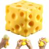 5CM Cheese Squeeze Toy Extra Large Size Cheese Squishy Fidget Toys Slow Rebound Shapeable Venting Ball for Adults Gifts 2026 New