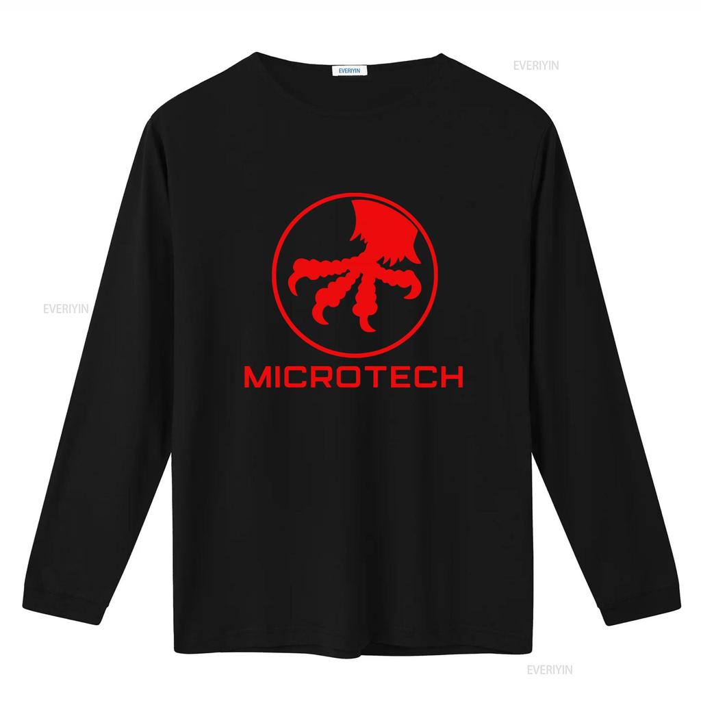 Microtech Knives Messer Werkzeuge Logo Schwarzes T-Shirt für Herren Größe S 3XL Kräftiges Rotes Design Bequeme Passform vintage Gewaschen