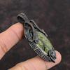Dragon Bloodstone Pendant Copper Wire Wrapped Jewelry Handmade Gemstone Pendant Copper Wire Wrap Pendant Dragon Bloodstone Jewelry For Gift