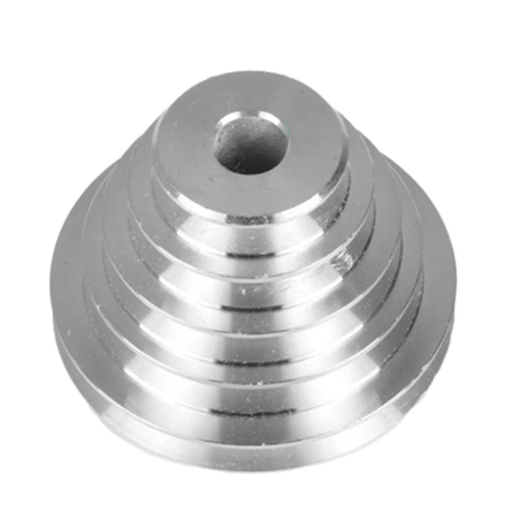14 22mm Pagoda Pulley Wheel Aluminum Transmission Wheel For Benchtop Drill Press A Type V-shaped Pulley Timing Belt