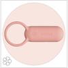 NORIGA Iroha SVR Coral Pink 95g Other (check Locks, Tongue Cleaners, Etc.) Cleaning Products Material] Main Body: Silicone Rubber (using FDA-certified