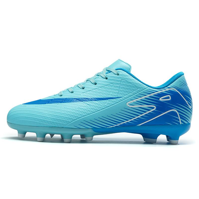 Niedrige Fußballschuhe Tf Kunstrasen Ag-Nocken Leder Füße Jungen Und Mädchen Kinder Jugend Schüler Trainingsschuhe