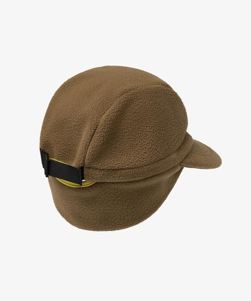 GOLDEN SUNSHINE Sunshine Earflap Fleece Cap_Khaki Brown