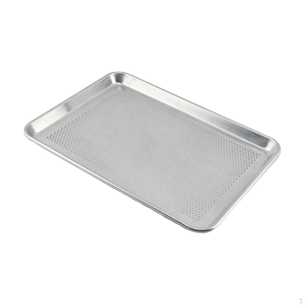 Aluminum Perforated Sheet Pan Bakery Tray Oven Tray,Easy Clean, Cookie Baking for