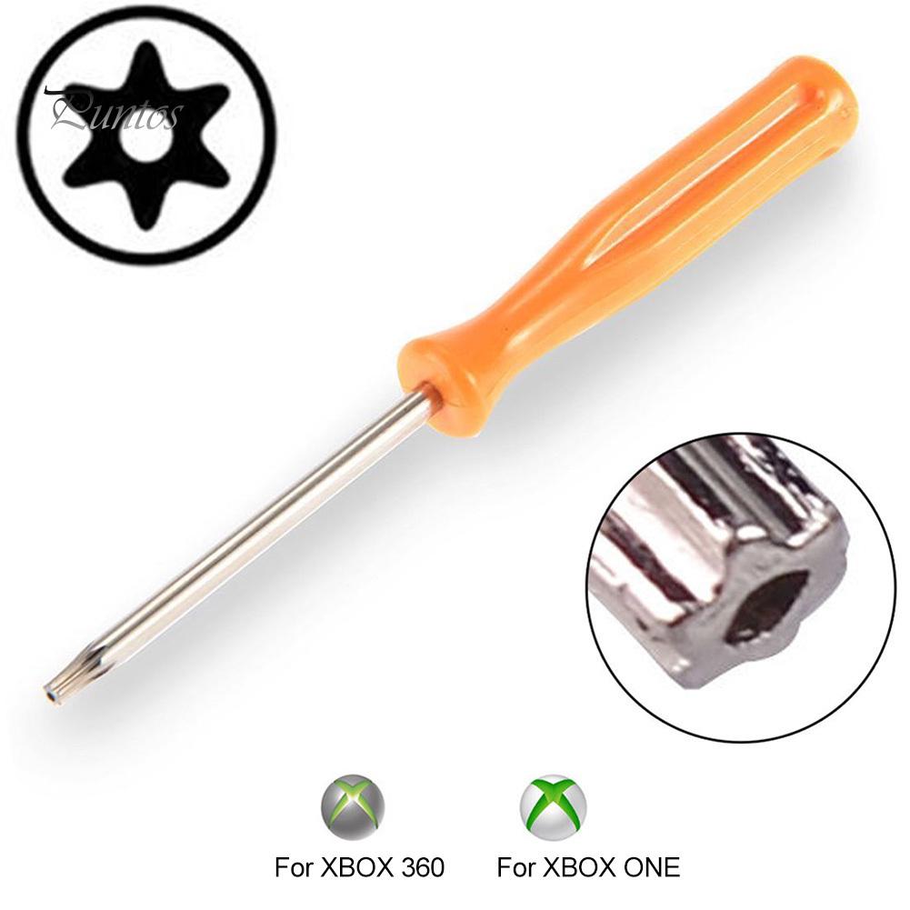 For XBOX 360-kontroller bærbar håndholdt manuell T8 Torx sikkerhetsskrutrekker