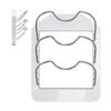 Pot Lid   Plastic U Shaped Cooking Top Cover Storage Rack for Home Kitchen