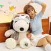 Snoopy Plush Pillow With Flyboy Costume For Kids Gift And Bedroom Decor