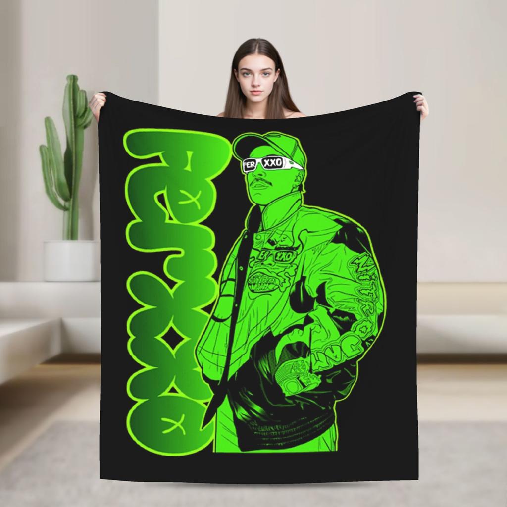 Feids Ferxxos Vintage Blanket Velvet All Season Breathable Lightweight Thin Throw Blankets for Bed Car Quilt
