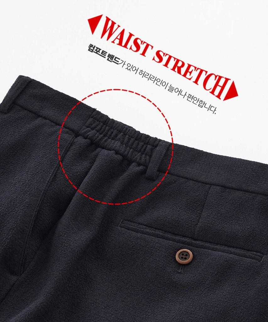 STCO Diems Seersucker Double-Sided Elastic Waist Pants_Navy (Tapered Fit)_Depva11Csn